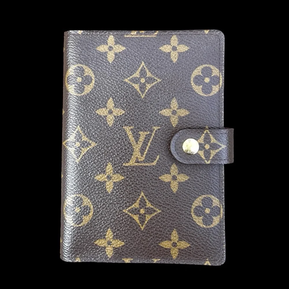 Louis Vuitton Agenda PM Notebook Cover Planner Women's Brown - Picture 8 of 11